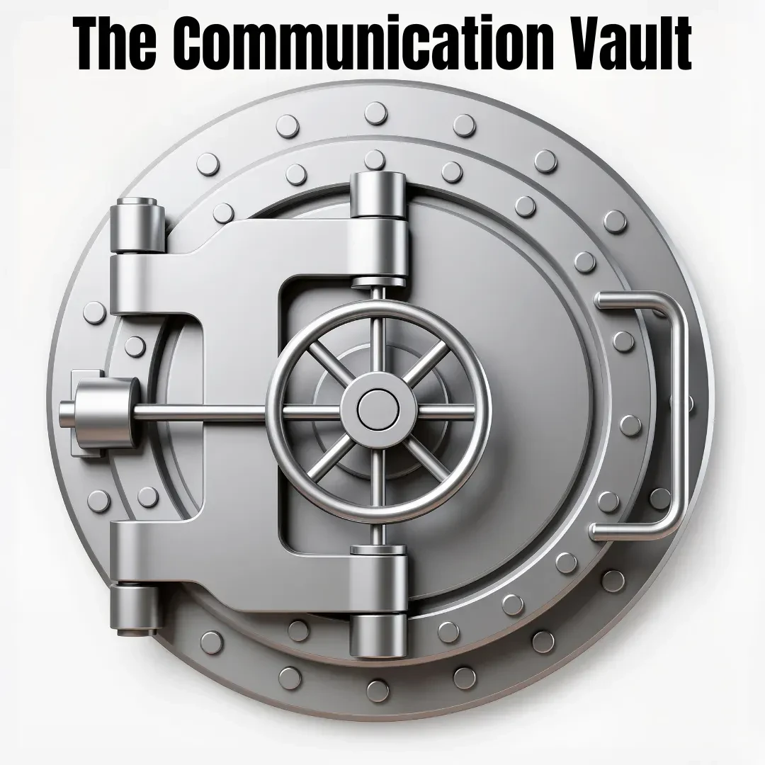 The Communication Vault logo