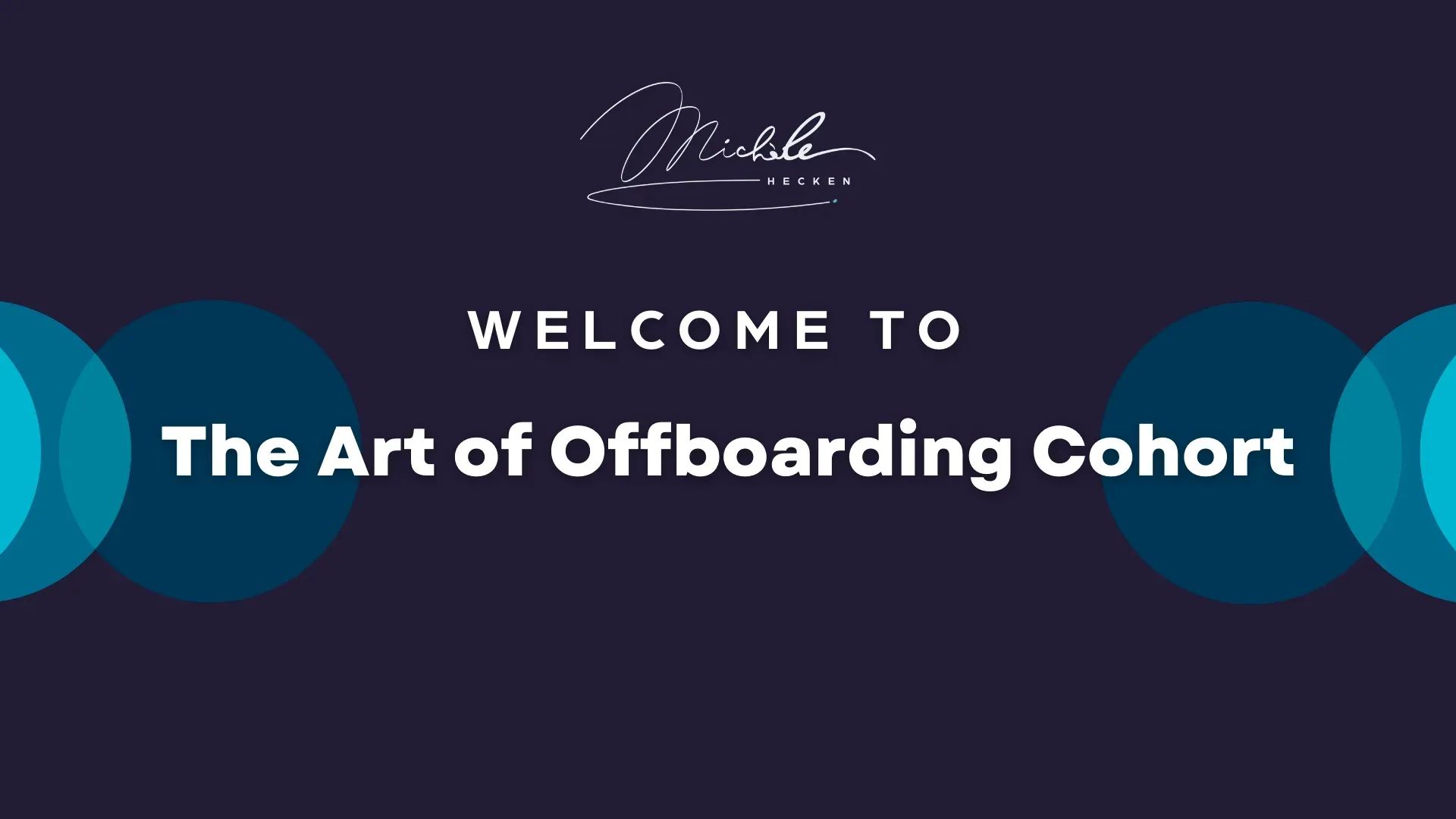 Offboarding Cohort
