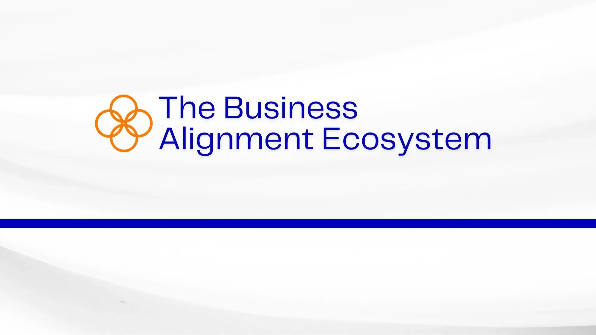 Business Alignment Ecosystem banner
