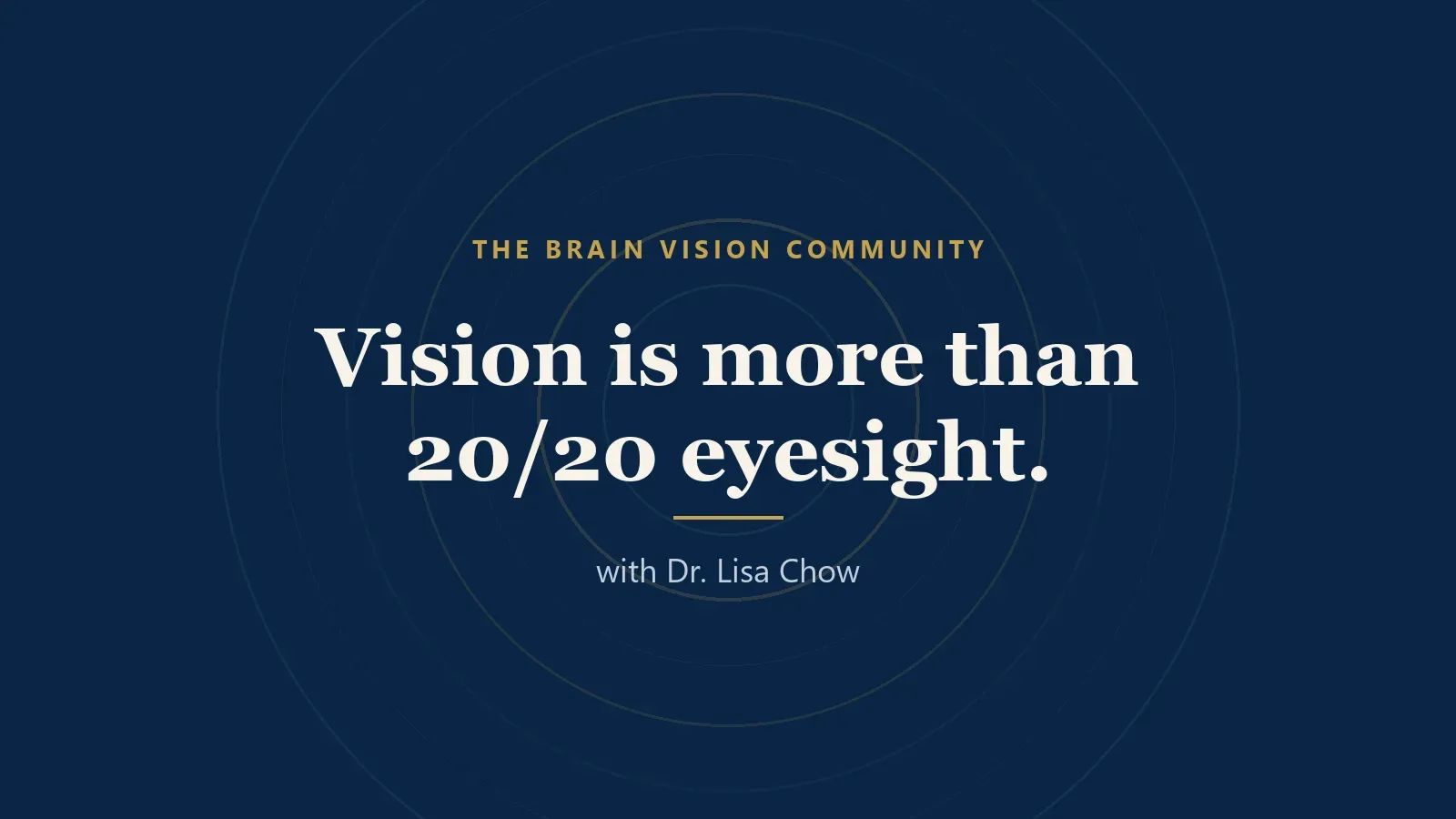 The Brain Vision Community