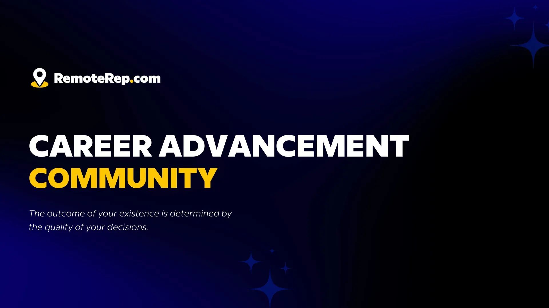 RemoteRep - Career Advancement