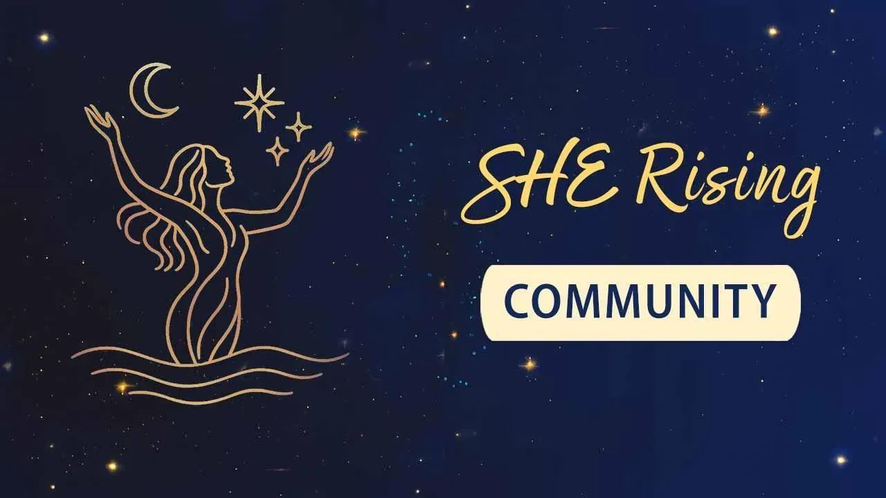 SHE Rising Community banner