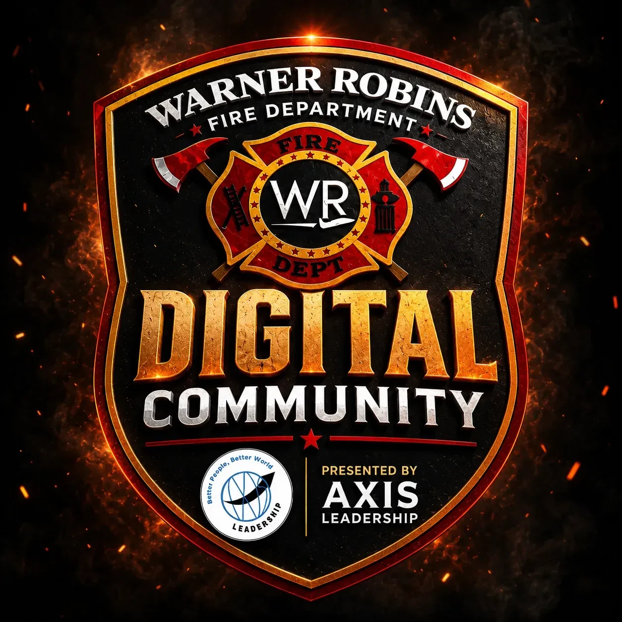 WRFD DIGITAL COMMUNITY logo