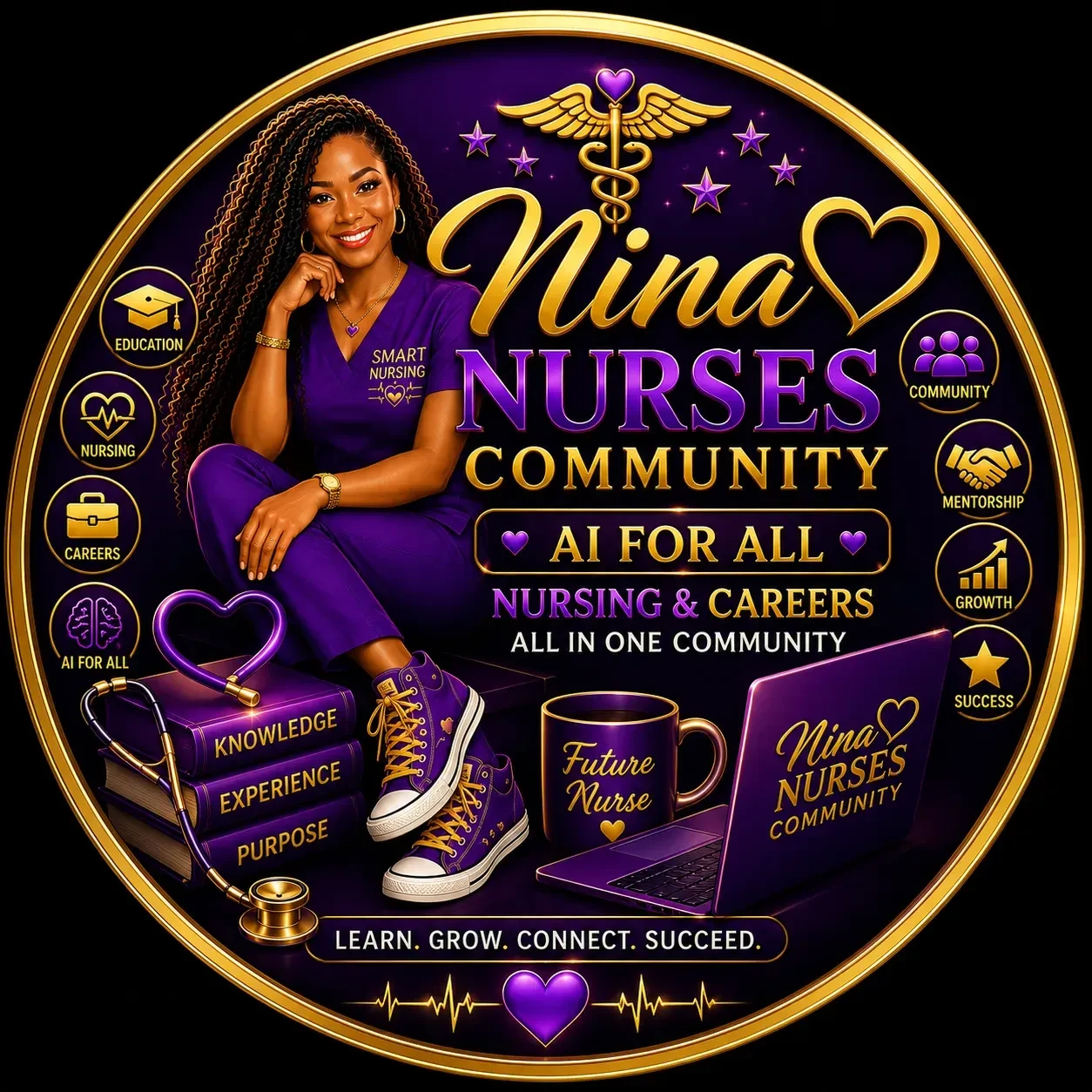 Nina Nurses Community - Club logo