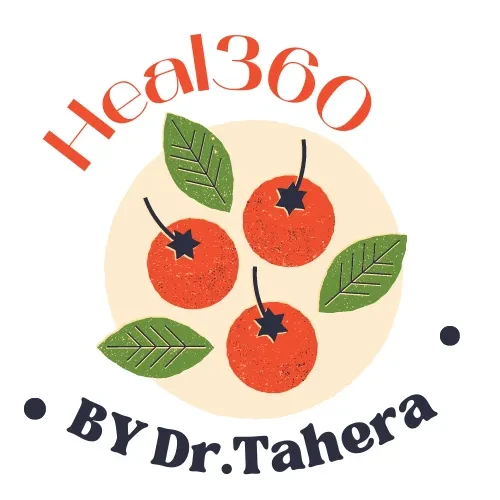 Dr Taheras Heal360 logo