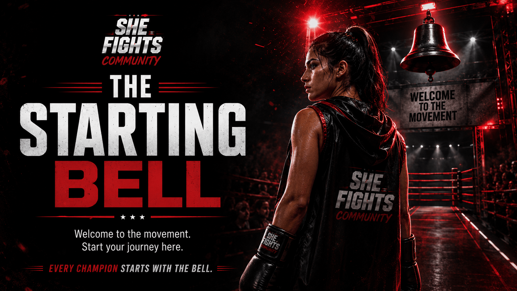 The Starting Bell banner