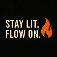 Stay Lit Flow On logo