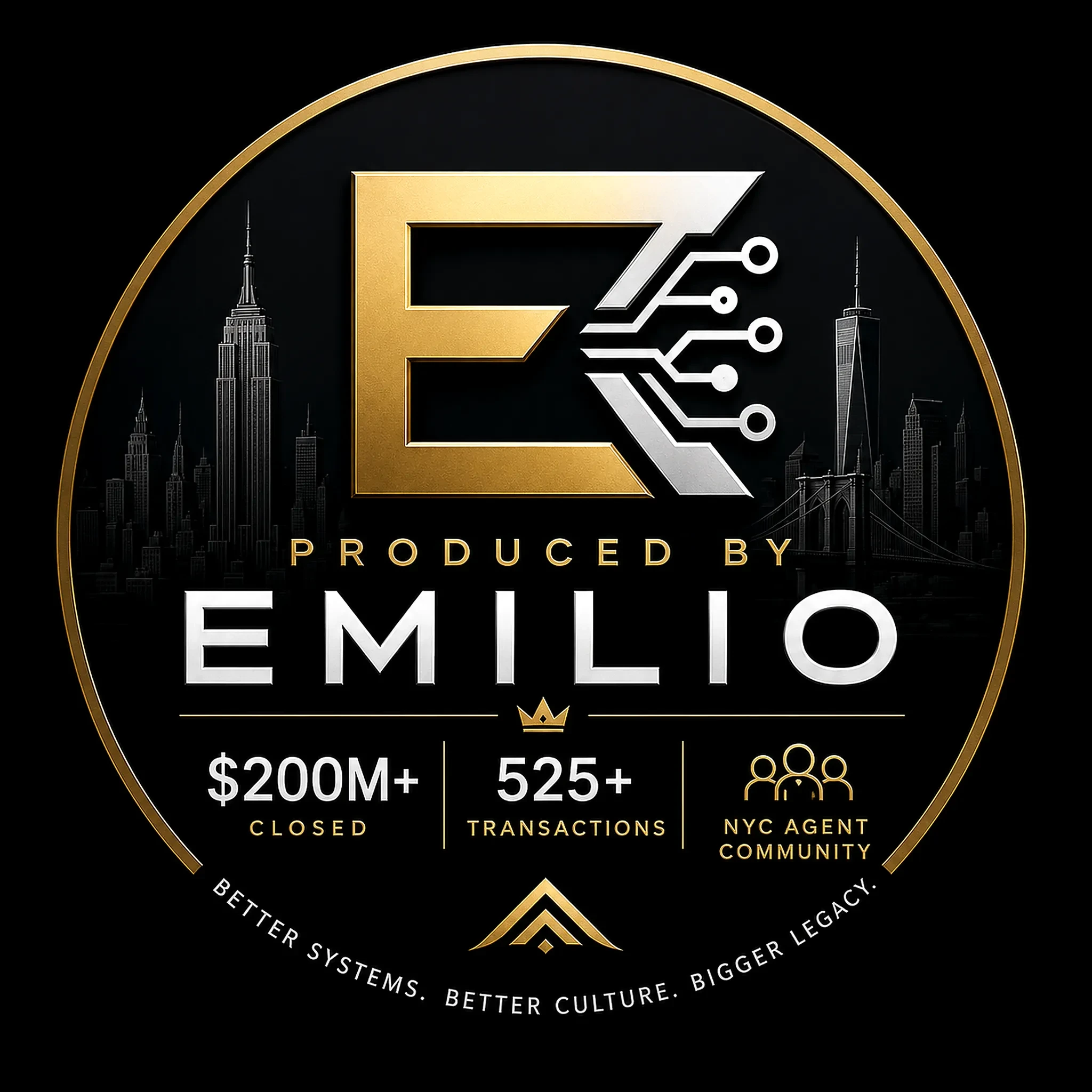 Produced by Emilio logo