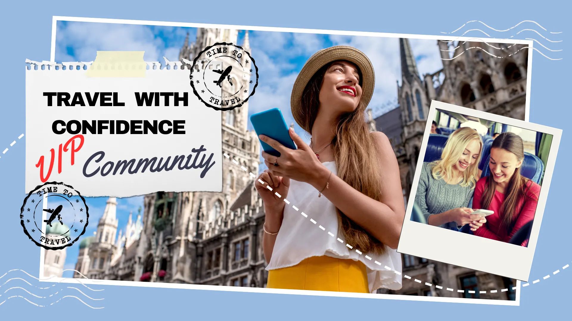 Travel With Confidence VIP banner