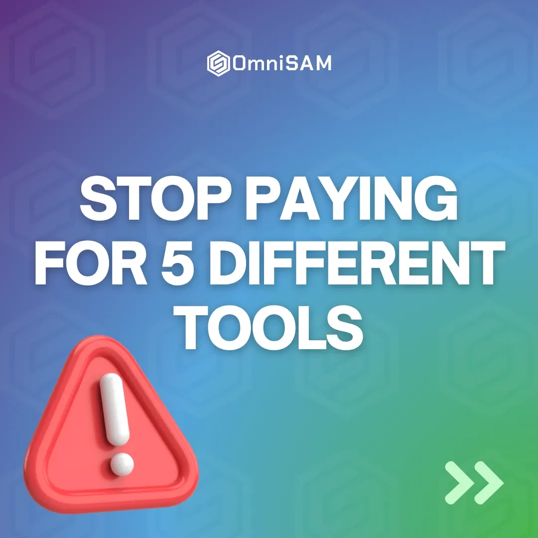 💡 Why juggle 5 subscriptions when you can have ONE platform that does it all?