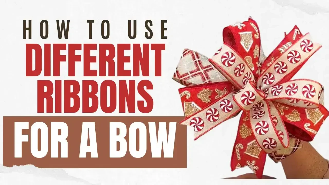 Youtube Video: How To Use Different Ribbons For A Bow