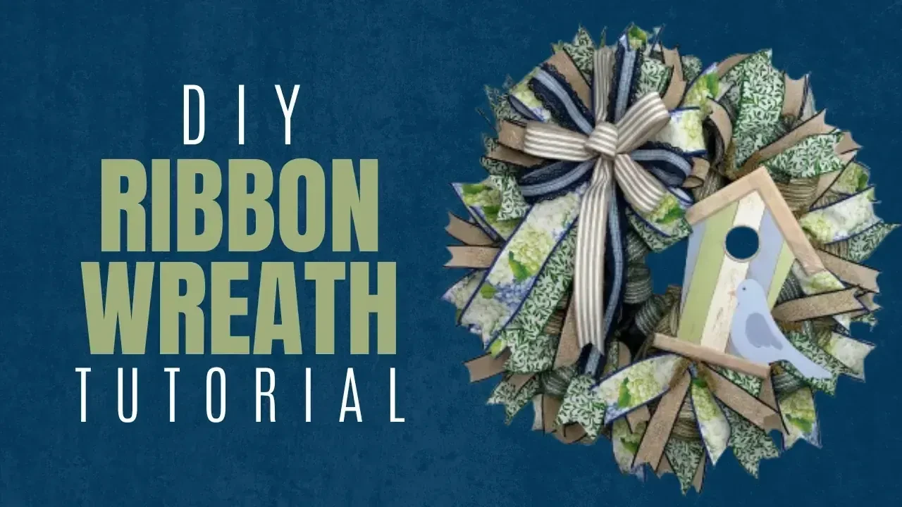 DIY Ribbon Wreath Tutorial