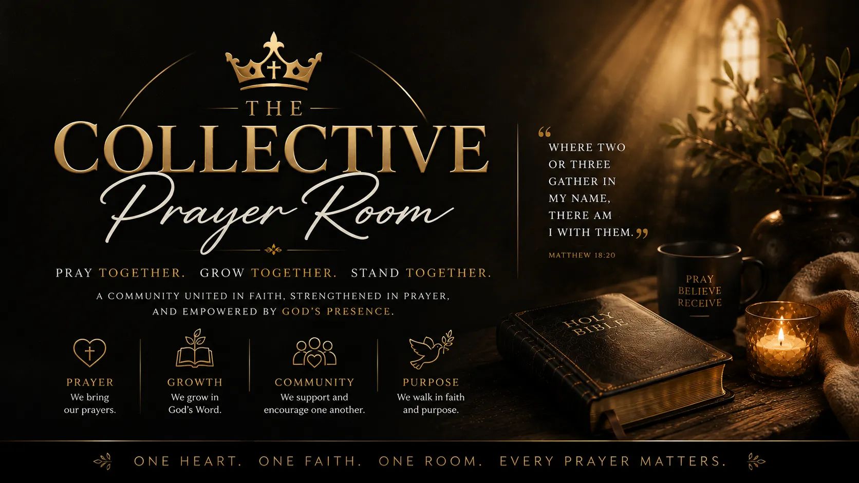 The Collective Prayer Room banner