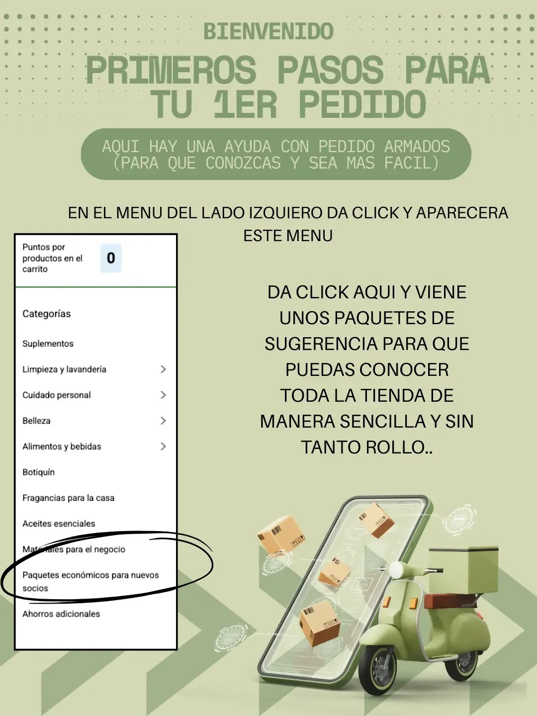¡Descubre cómo hacer tu primer pedido de una manera SENCILLA con estos pasos!
