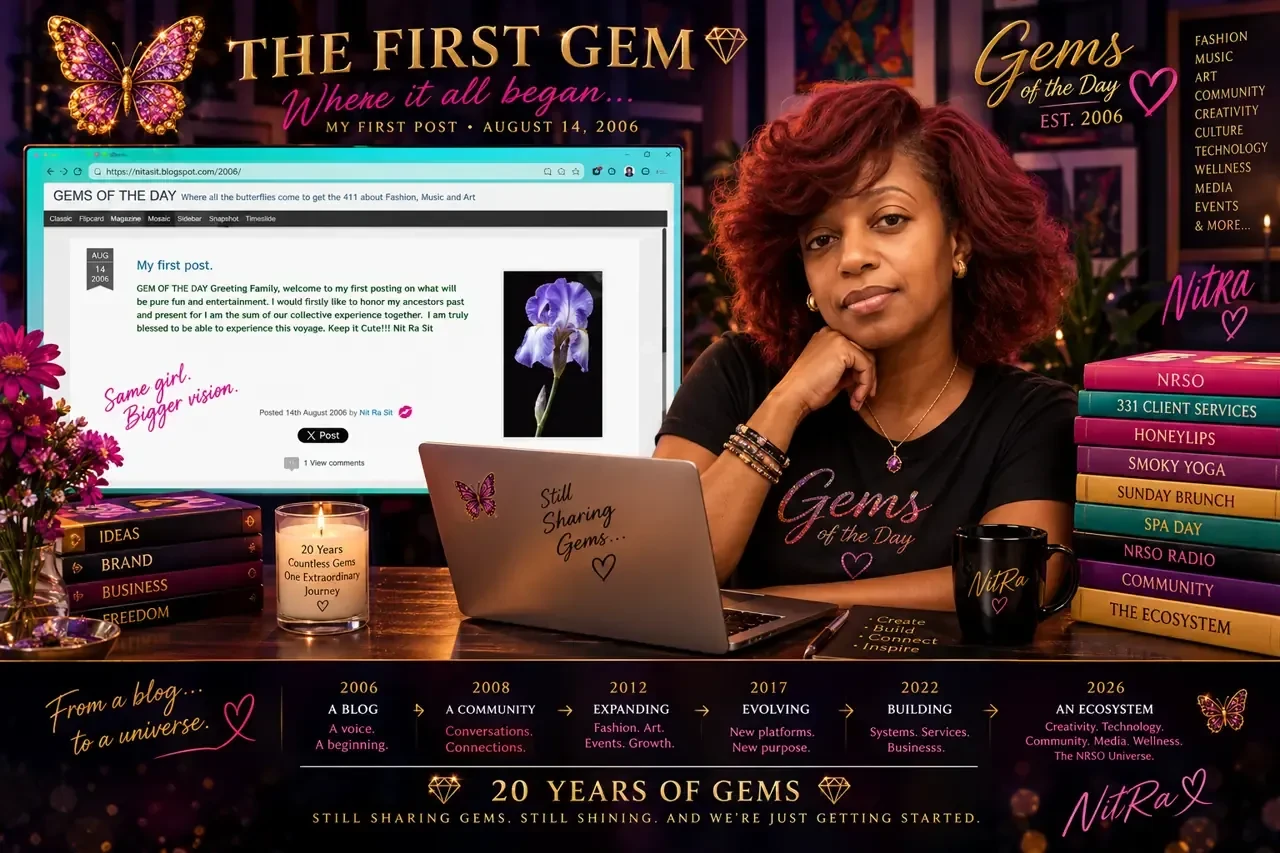 My First Post: 20 Years Later | 20 Years of Gems