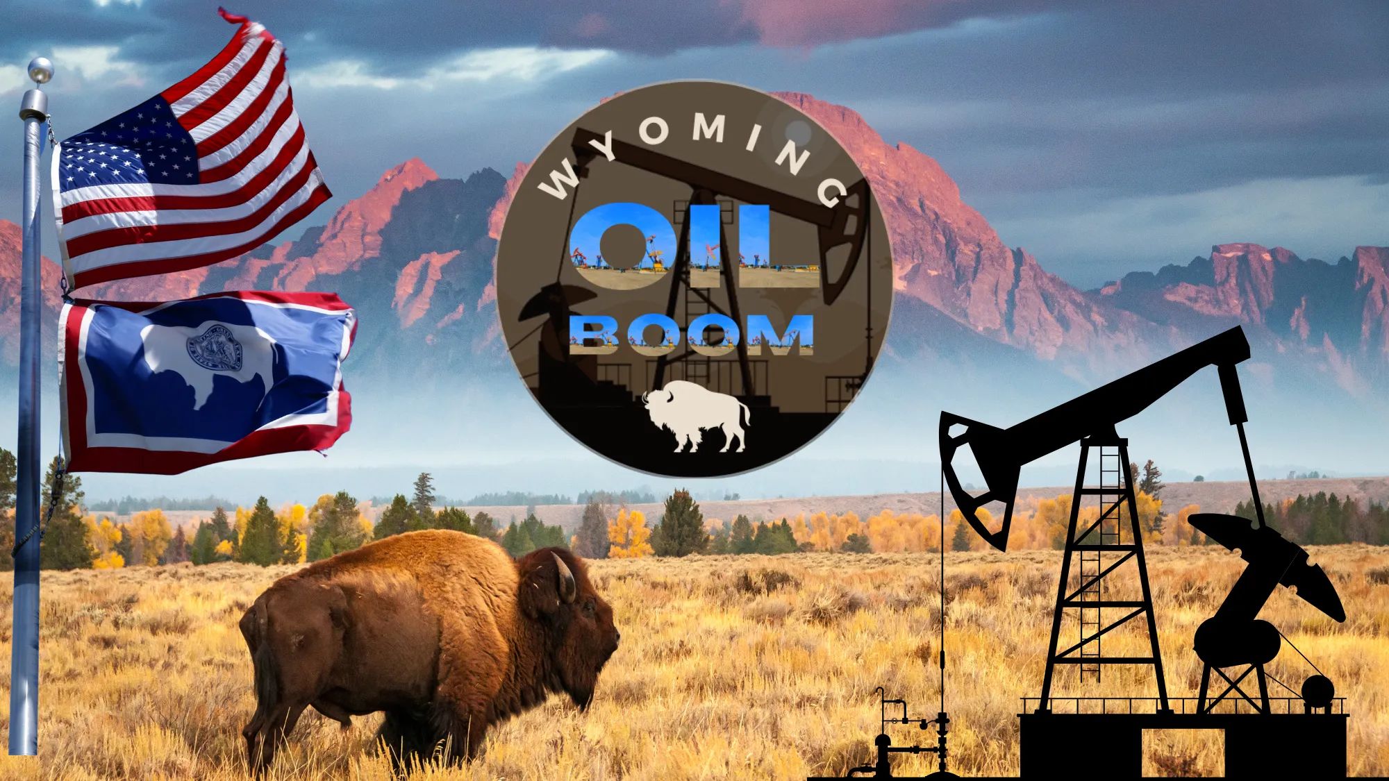 Wyoming Oil Boom banner