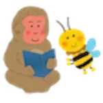 The Snow Monkey and Bee Club logo