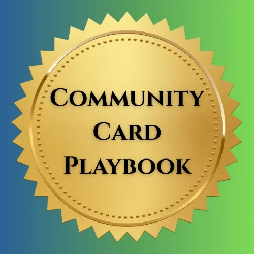 Community Card Playbook logo