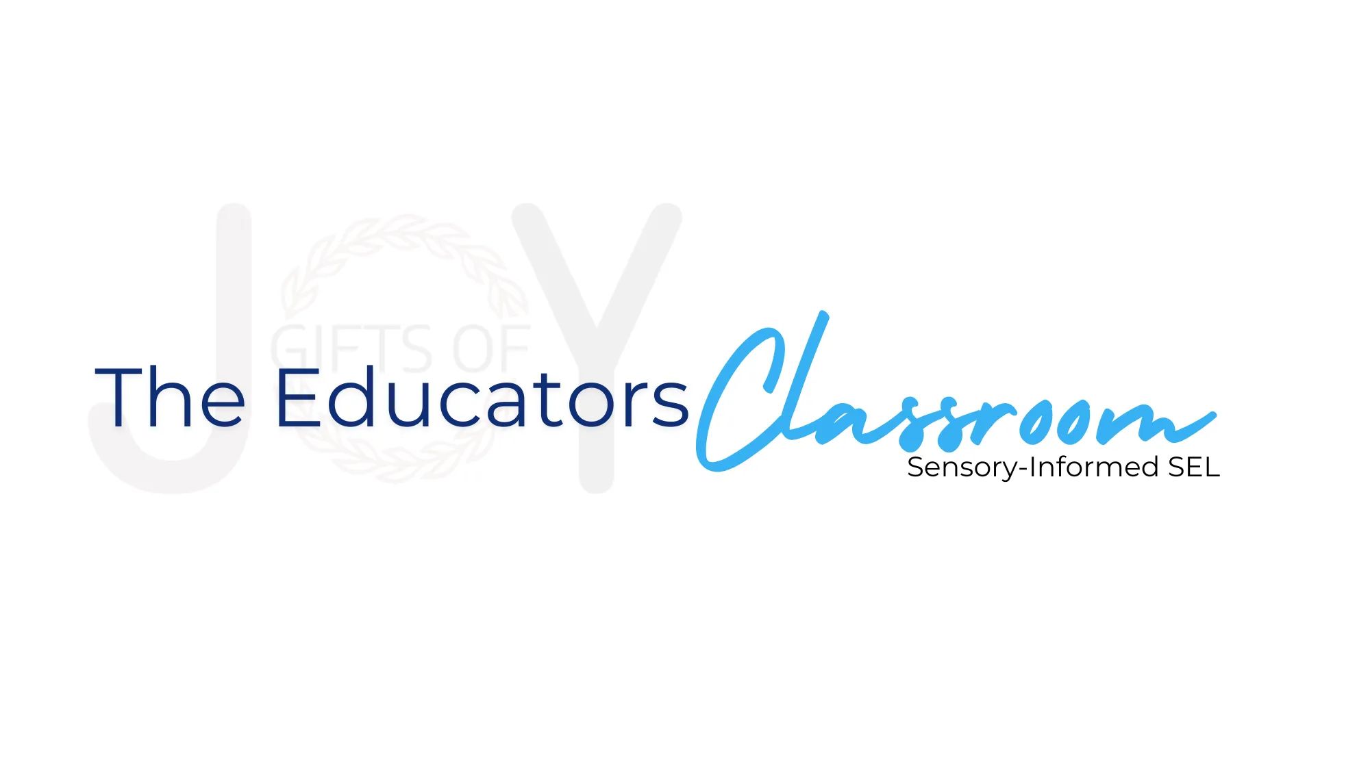 GOJ Sensory-Informed classroom