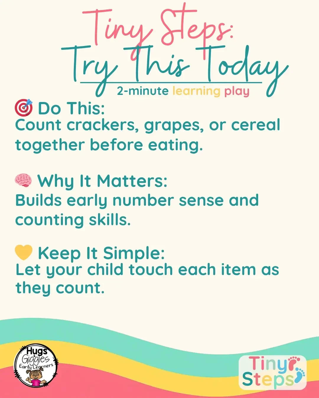 🔢 Learning Through Snack Time