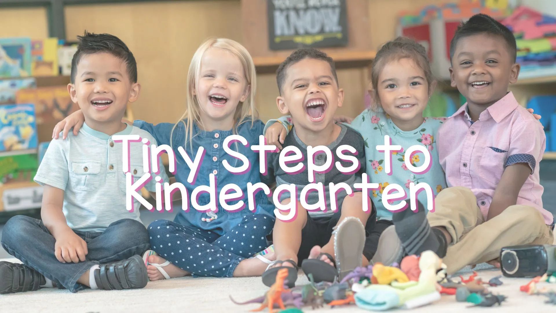 Tiny Steps to Kindergarten banner