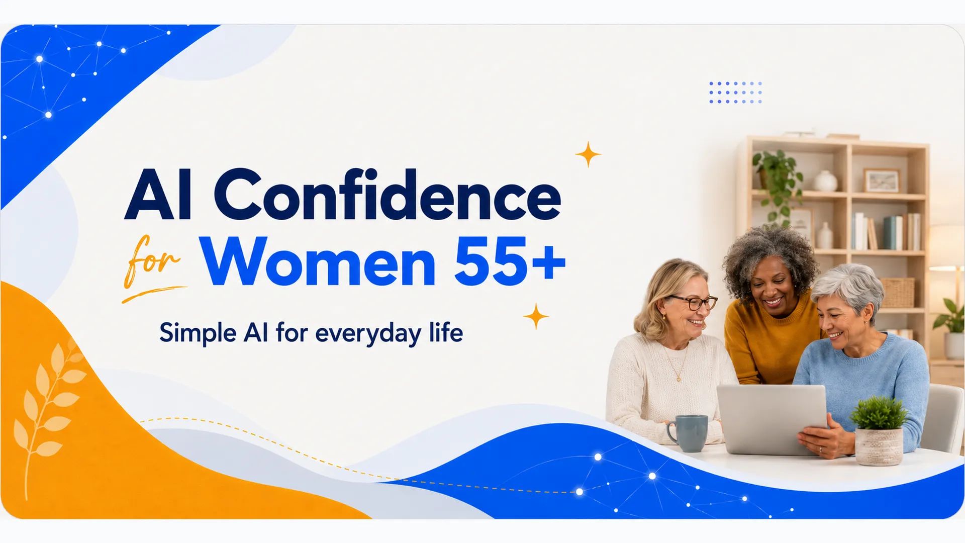 AI Confidence for Women 55+ banner