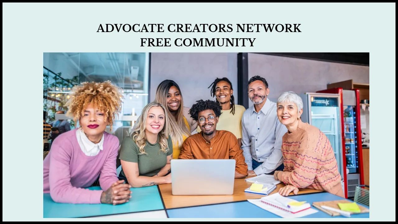 Advocate Creators Network banner
