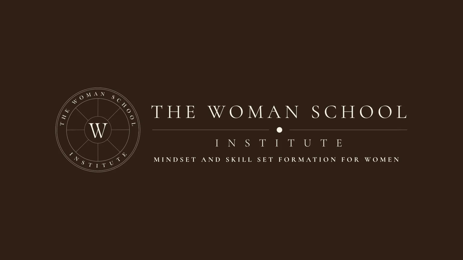 The Woman School Institute banner