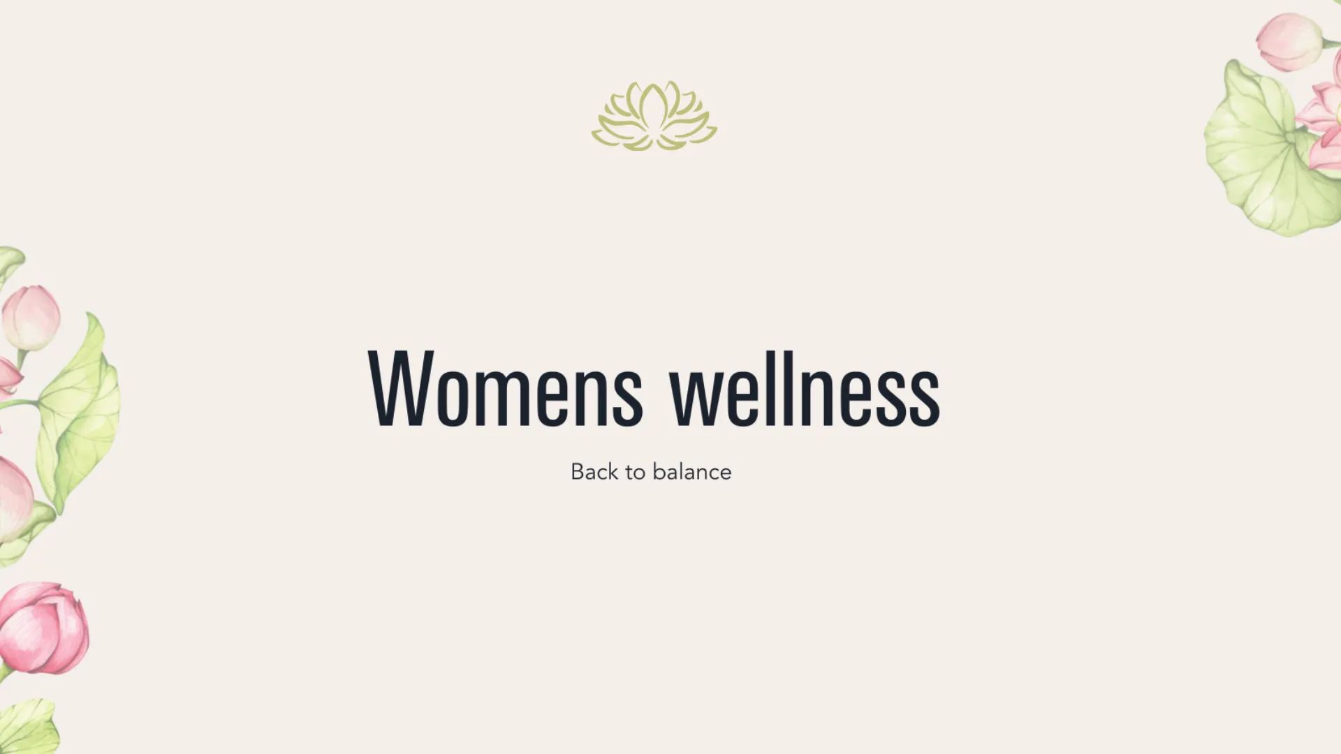 Womens Wellness