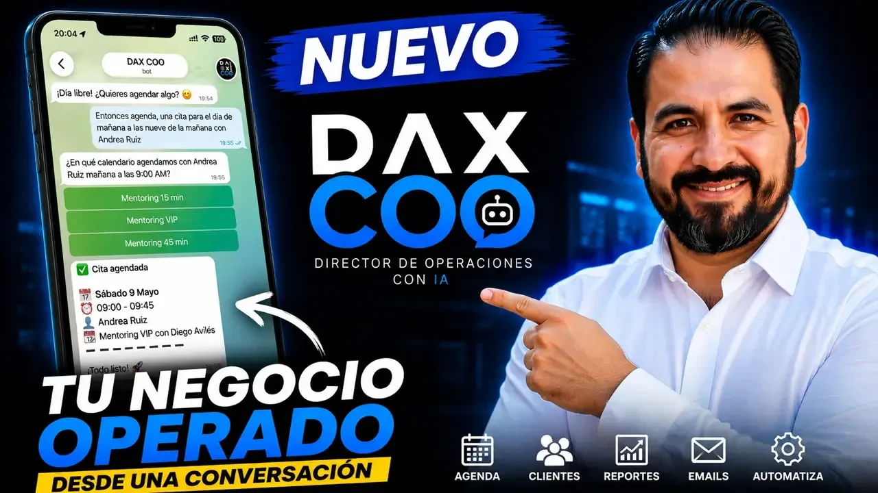 DAX COO: el director de operaciones con IA para tu negocio