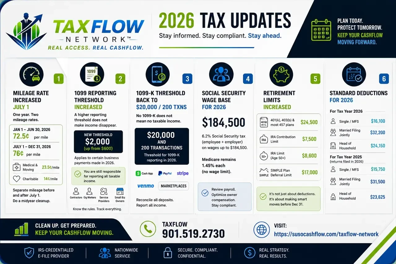 🚨 2026 TAX UPDATES BUSINESS OWNERS NEED TO KNOW