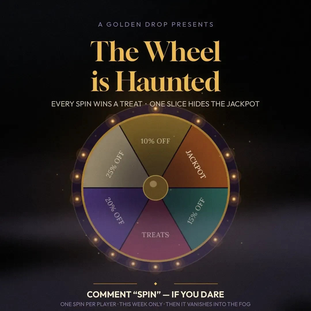 🎃 The Haunted Wheel Is Here — Spin to Win!