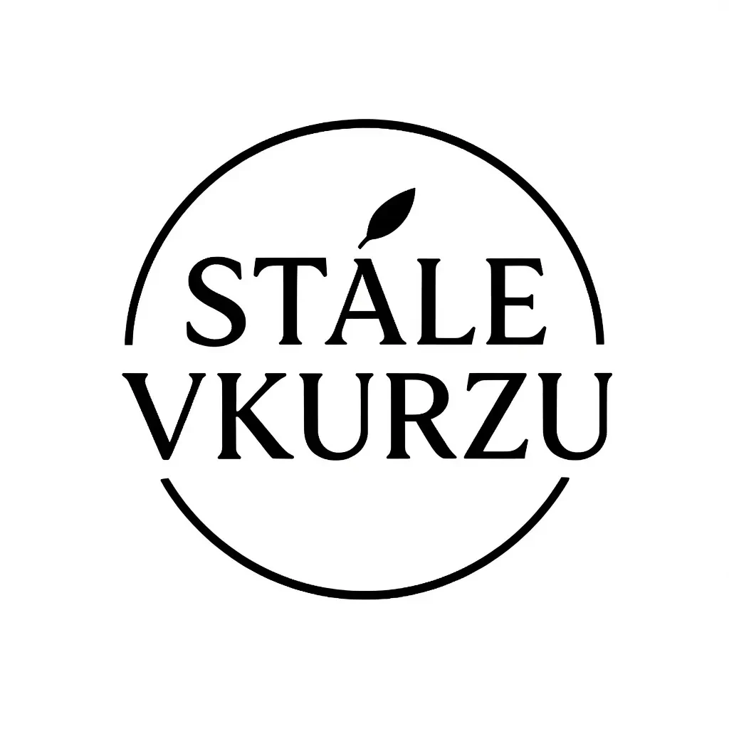 STÁLE V KURZU  logo