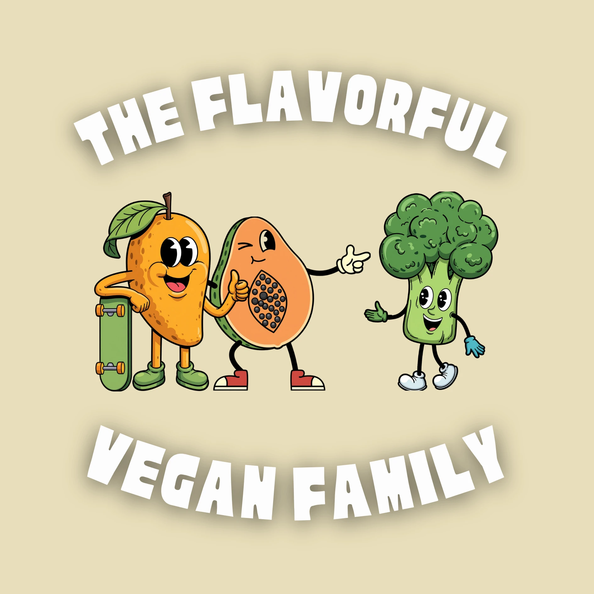 Flavorful Vegan Family logo