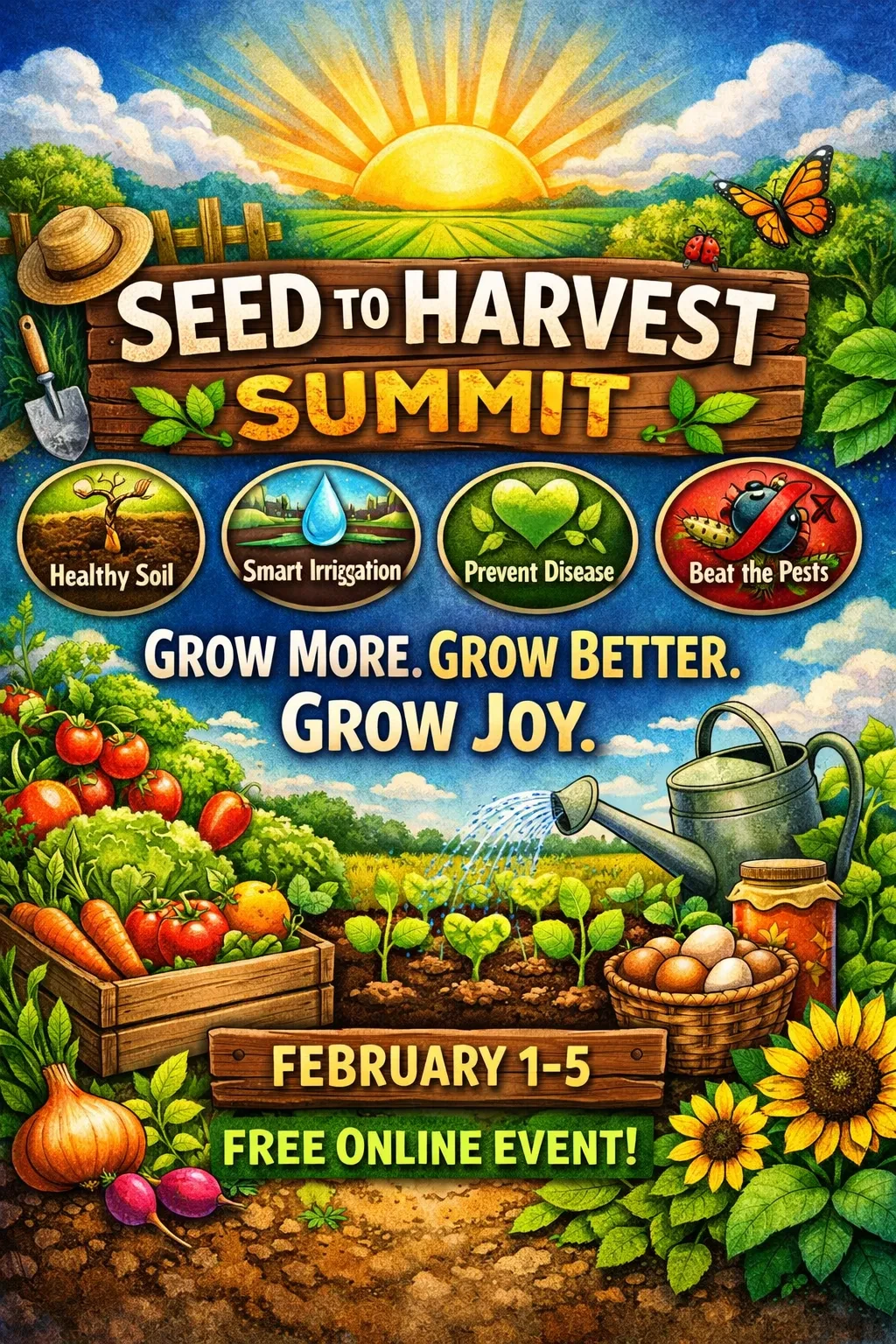 FREE SEED TO GARDEN SUMMIT