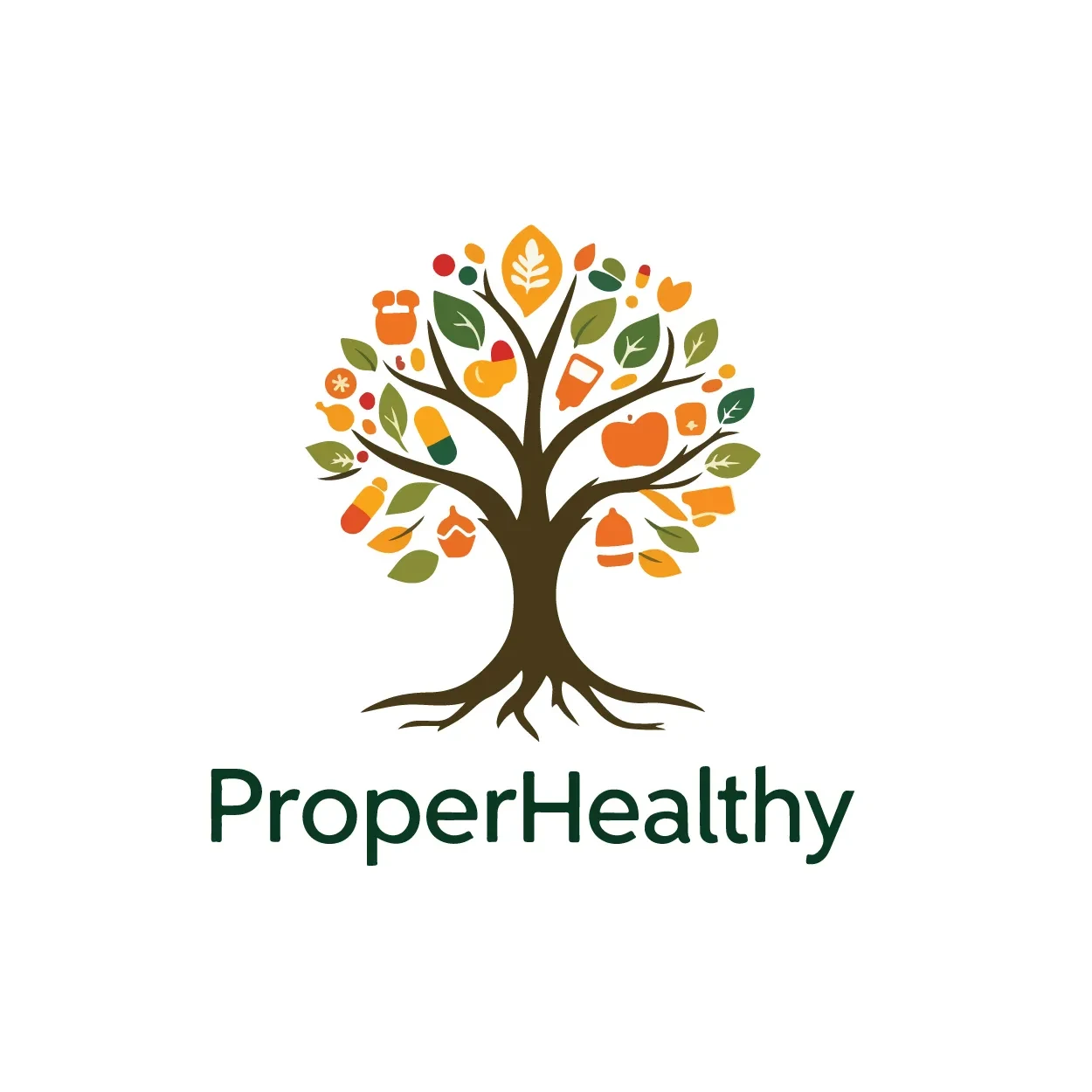 The Proper Healthy Life  logo
