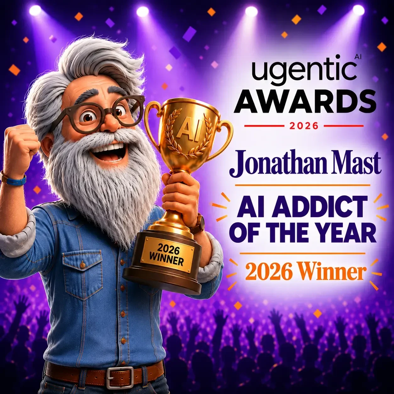 You voted, and Jonathan Mast won! 🏆