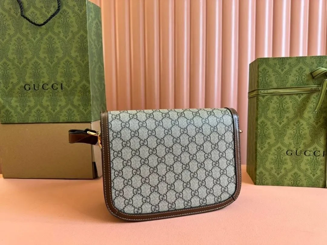 00167 Gucci Horsebit 1955 Shoulder Bag 10-9-2026
