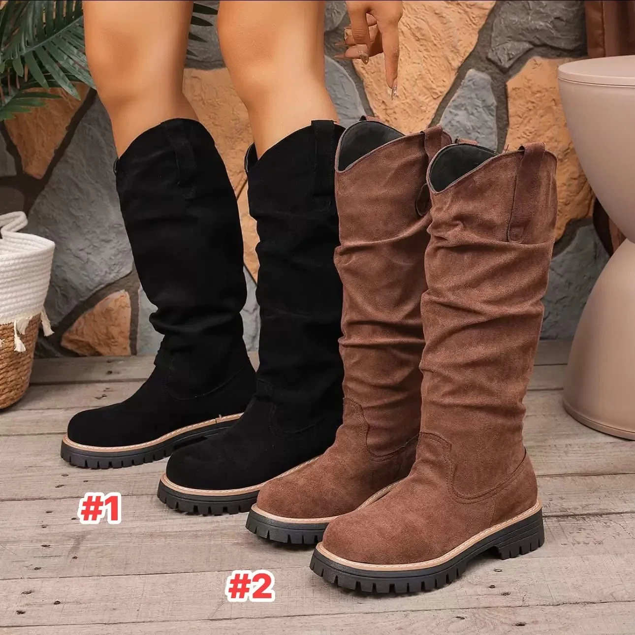 00027 Boutique Slouch Boot 09-28-3026