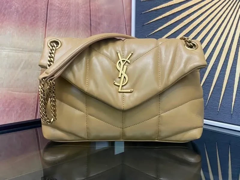 00105 YSL Puffer Shoulder Bags
