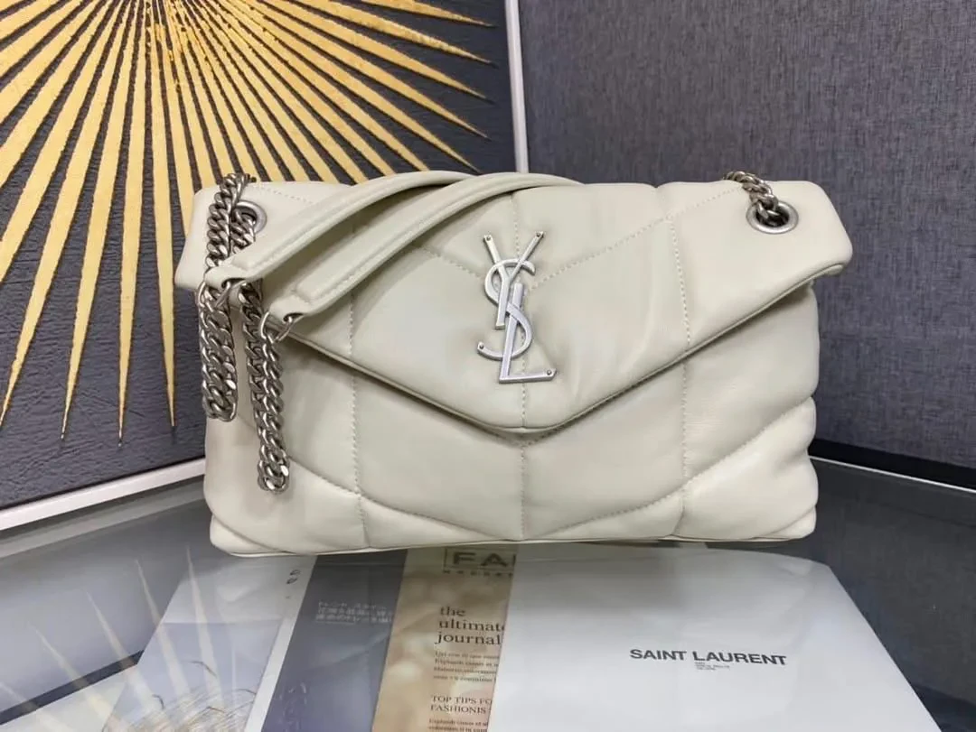 00105 YSL Puffer Shoulder Bags