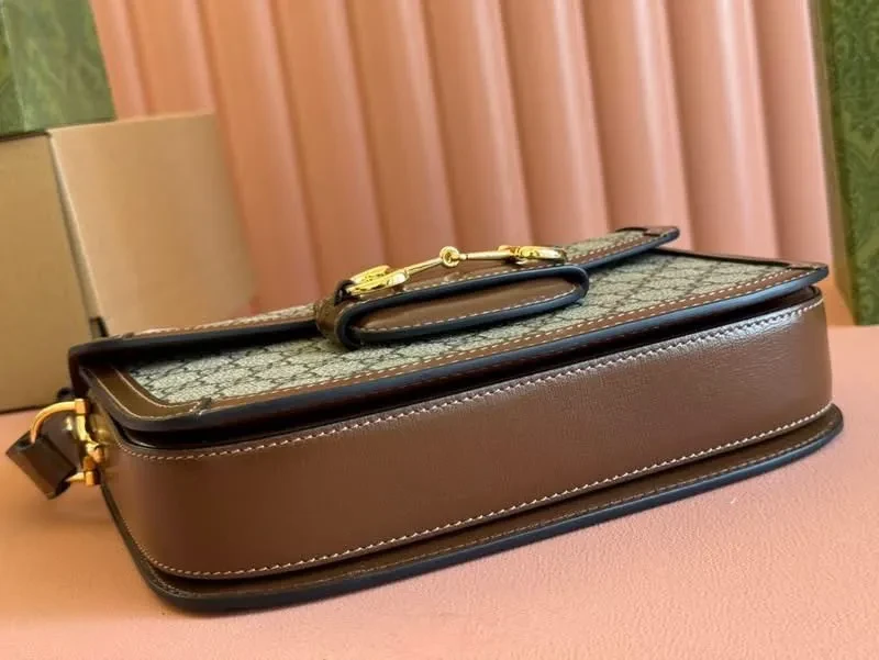 00167 Gucci Horsebit 1955 Shoulder Bag 10-9-2026