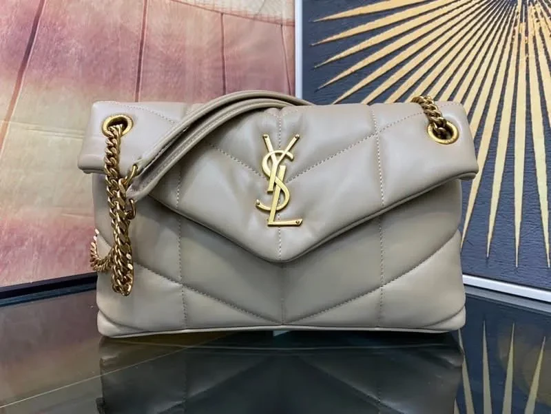 00105 YSL Puffer Shoulder Bags