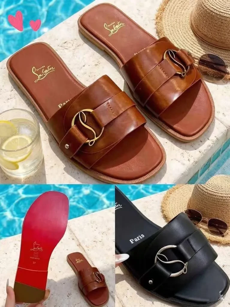00062 Red Bottom Sandals