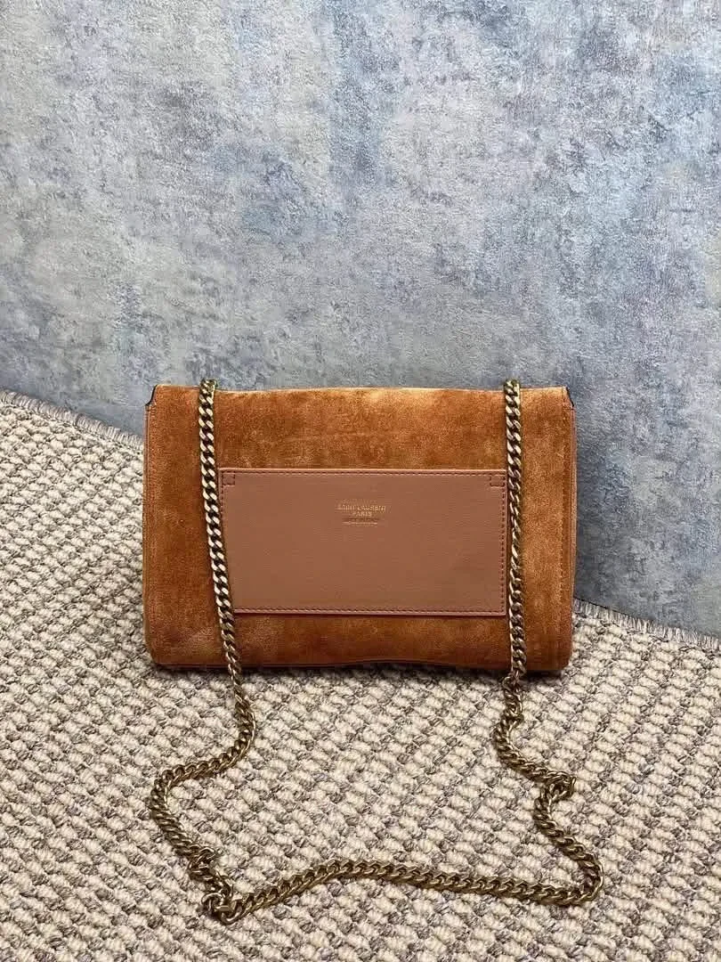 00141 YSL Suede crossbody