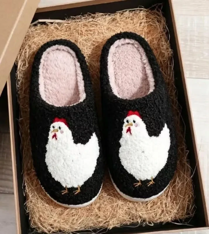 00091 Boutique Chicken Slippers 10-3-2026