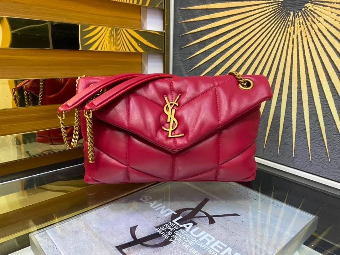 00105 YSL Puffer Shoulder Bags