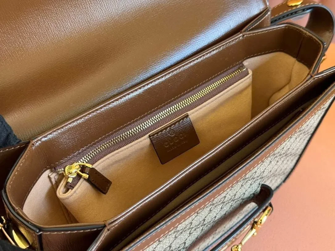 00167 Gucci Horsebit 1955 Shoulder Bag 10-9-2026