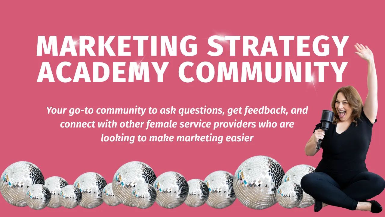 Marketing Strategy Academy banner
