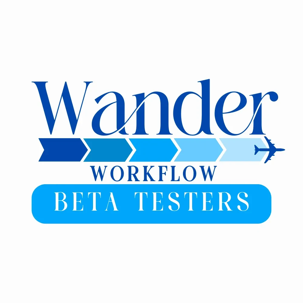Wander Workflow Beta logo